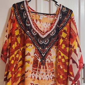 Chicos Boho Poncho